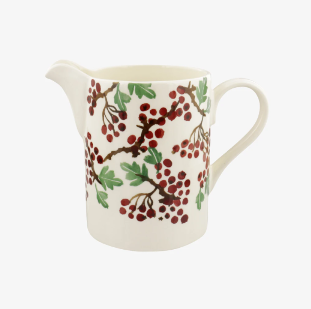 Hawthorn Berries Large Straight Jug