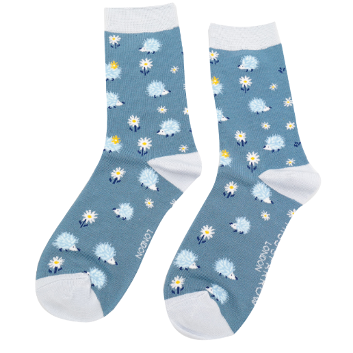 Hedgehog & Daisy Socks
