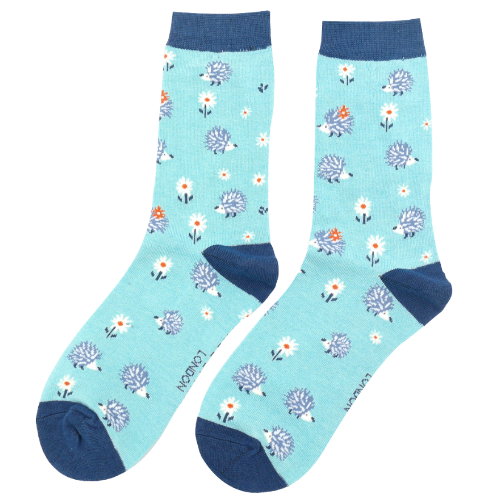 Hedgehog & Daisy Socks