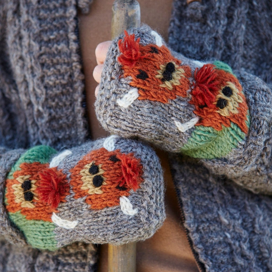 Herd of Highland Cow Handwarmer