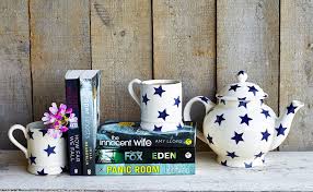 Blue Star Teapot 4 Mug