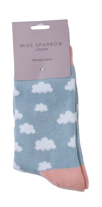 Clouds Socks - Size 4-7