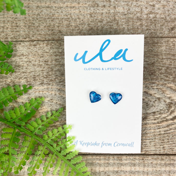 Cornish Keepsake Heart Studs
