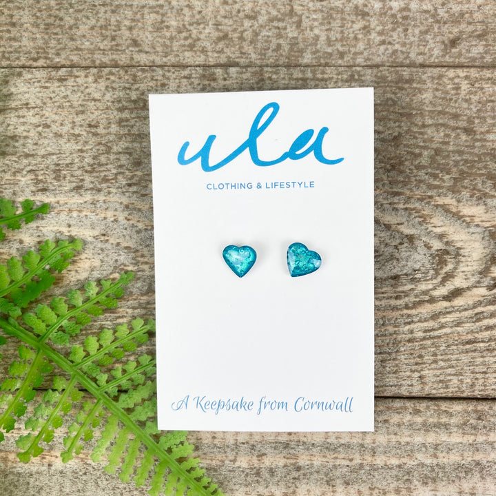 Cornish Keepsake Heart Studs