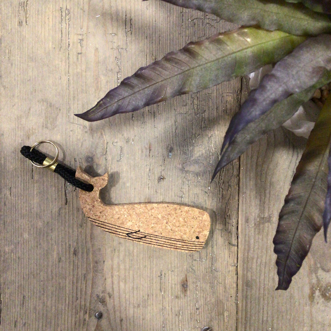 Whale Keyring