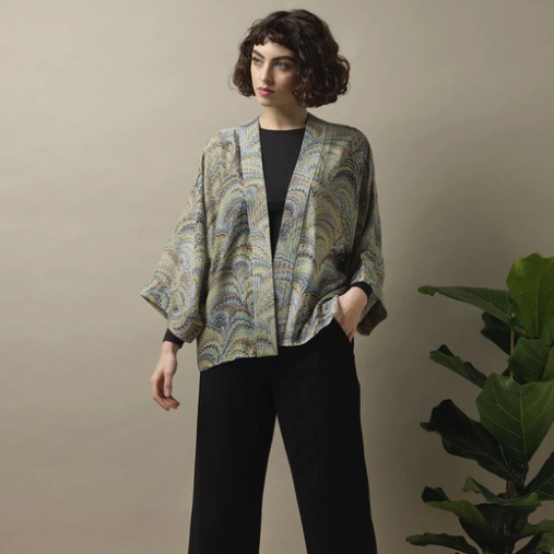 Marbled Kimono