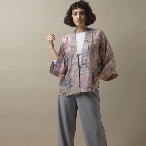 Marbled Kimono