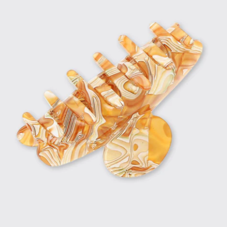 Marble Medium Claw Clip