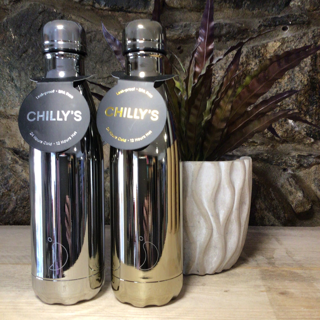 Chilly's 500ml Chrome Bottle