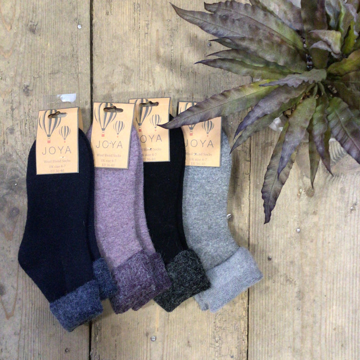 Plain Wool Socks