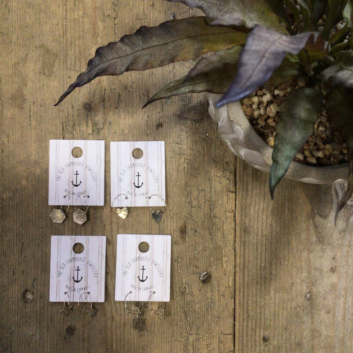 Small Shaped Hoops with Various Finishes (Updating)