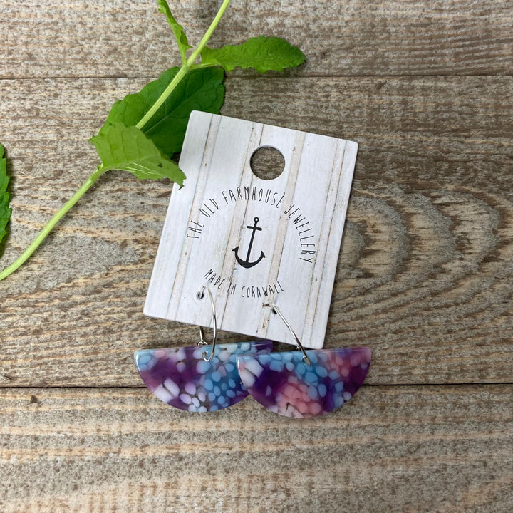 Acrylic Semi Circle Hoops