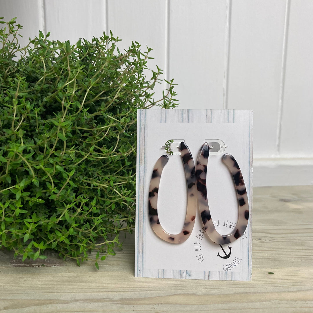 Acrylic U-Shape Hoops