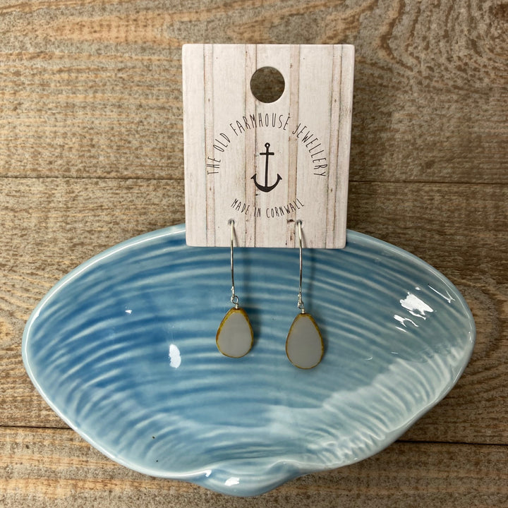 Picasso Stone Hoops