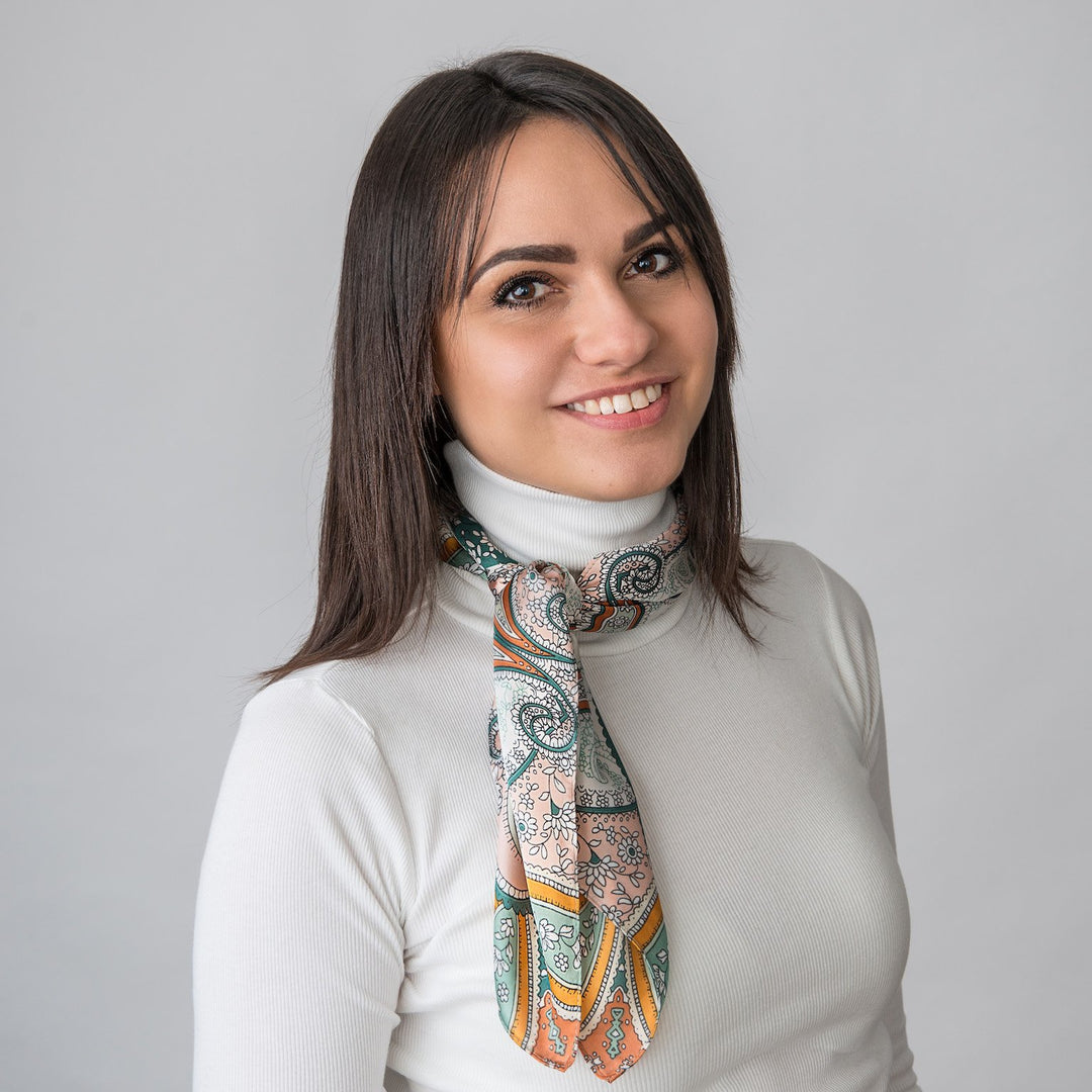 Paisley Square Scarf