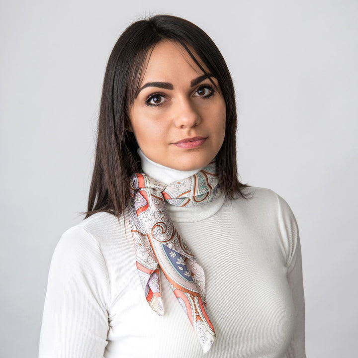 Paisley Square Scarf