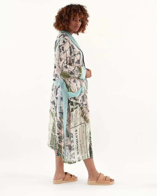 Paris Map Gown