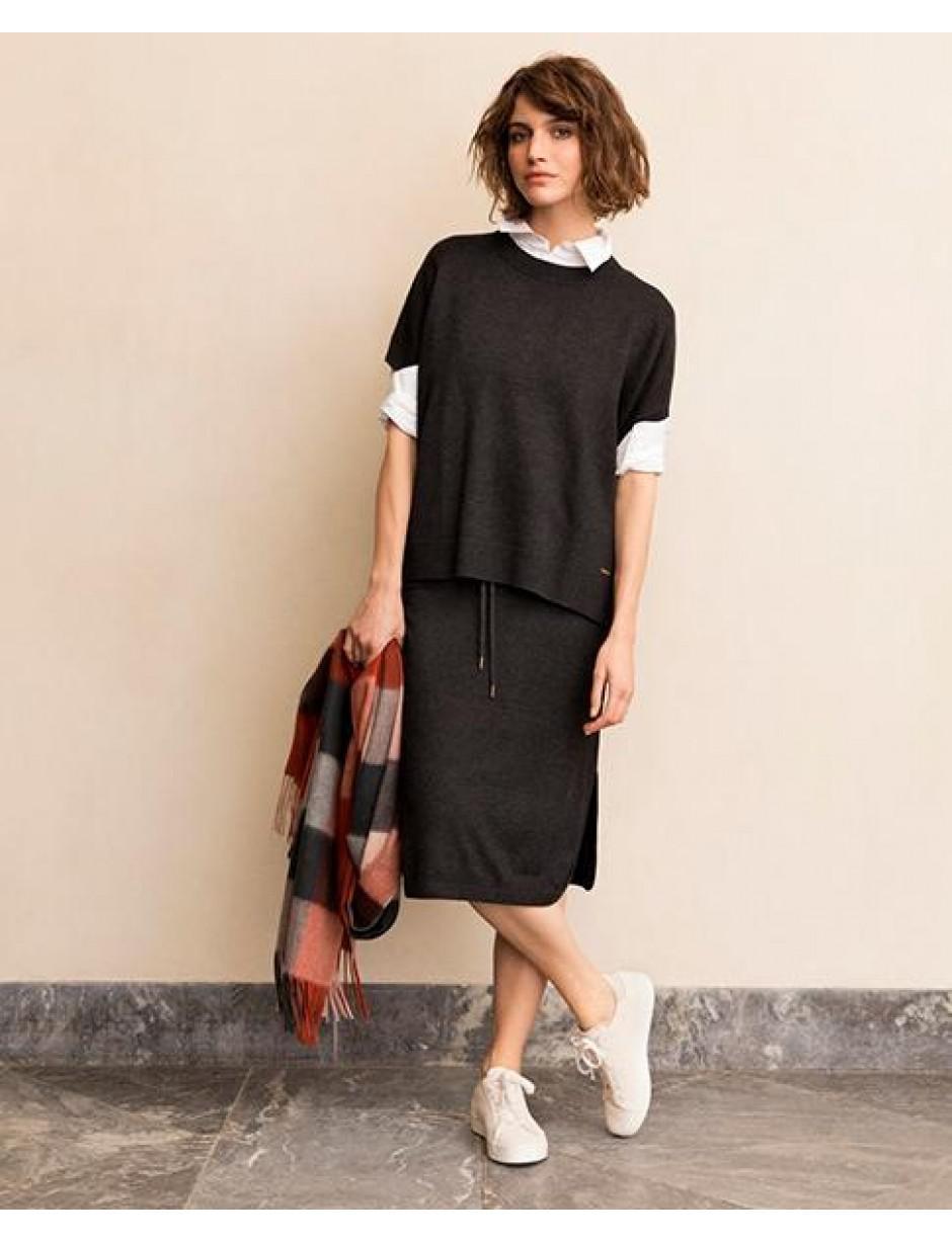 Mezibell Skirt - Dark Grey - Part Two