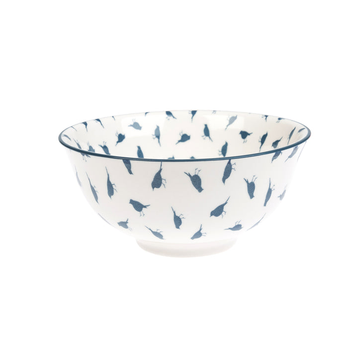 Patterned Nibbles Bowl - Garden Birds
