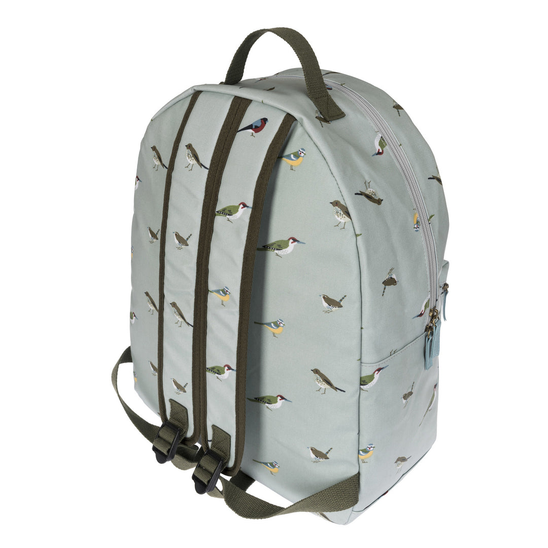 Oilcloth Rucksack - Garden Birds