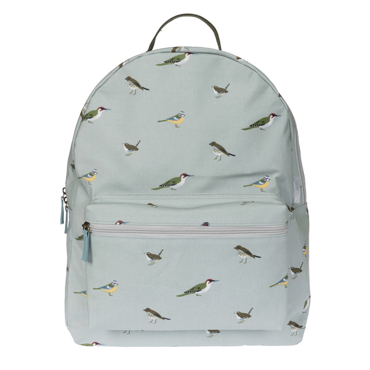 Oilcloth Rucksack - Garden Birds