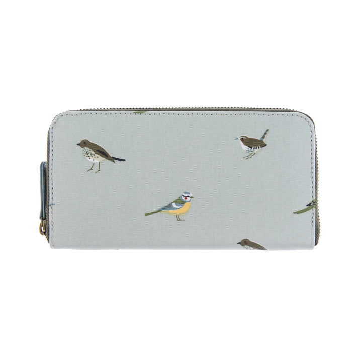 Oilcloth Wallet Purse (metal Zip)