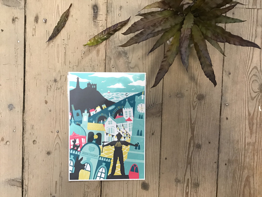 A4 Hannah Beech Unframed Prints