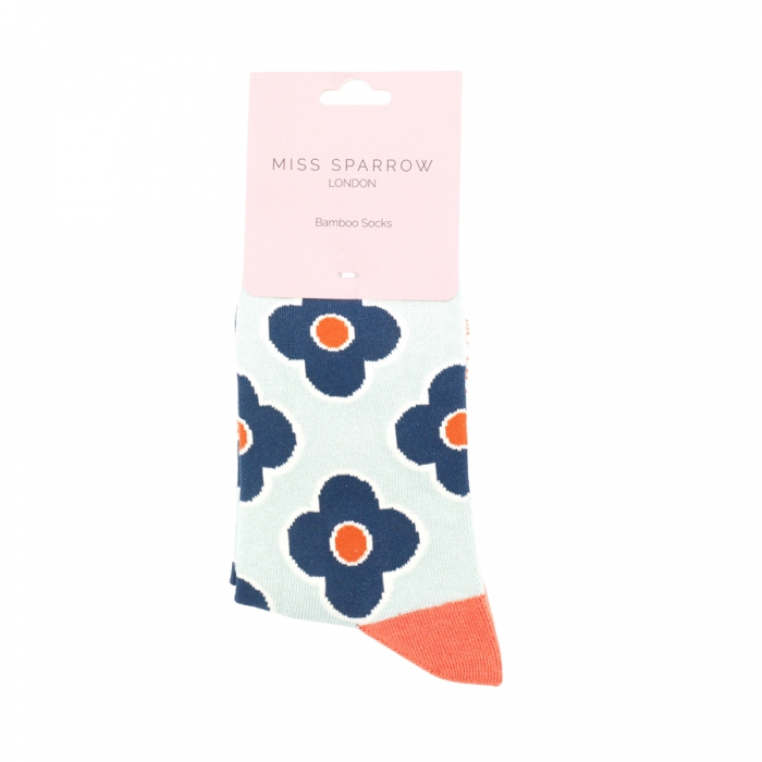 Retro Flowers Socks