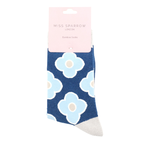 Retro Flowers Socks