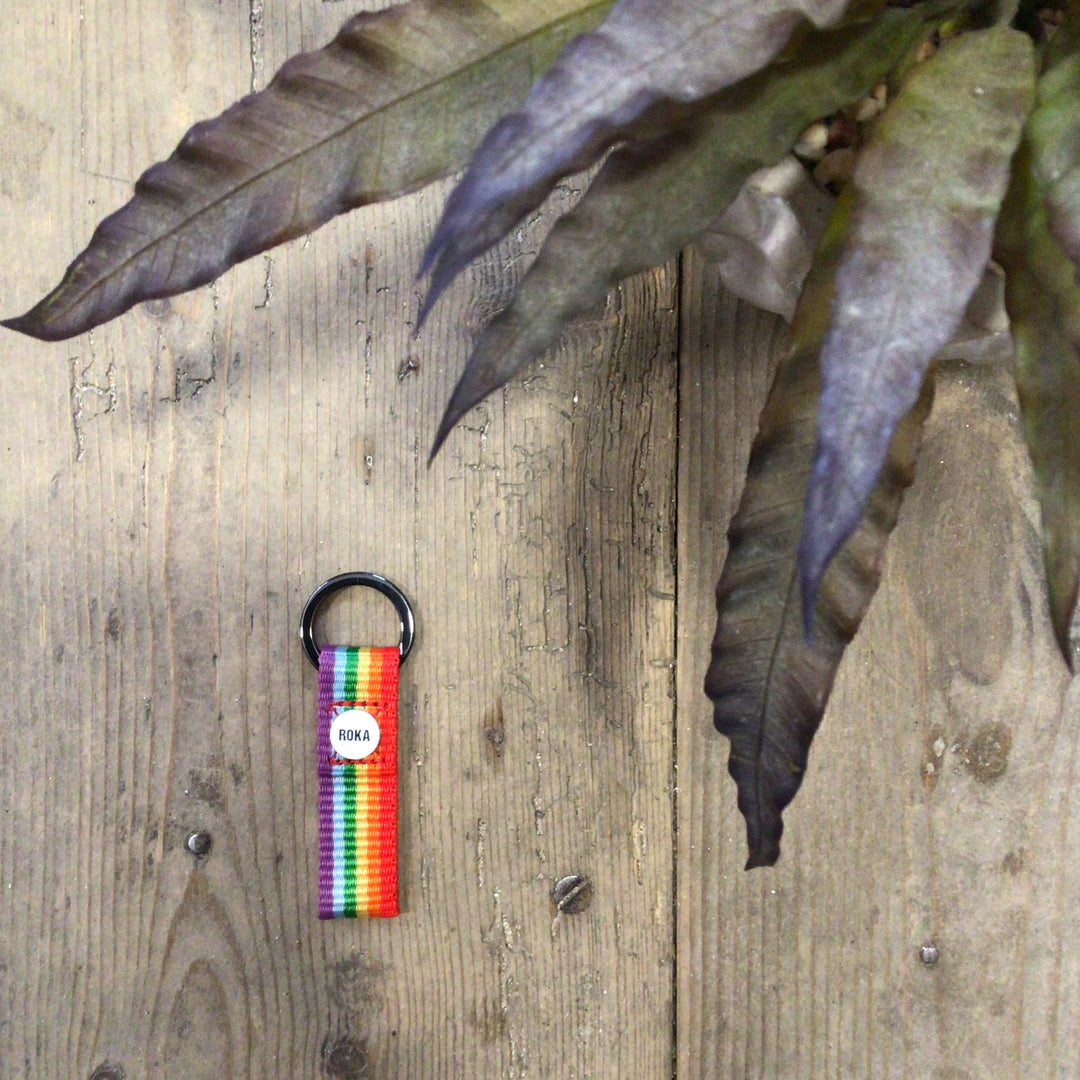 Portland Rainbow Keyring