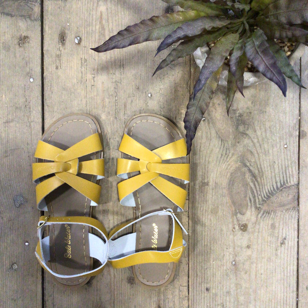 Saltwater Sandals Originals Mustard Ula Clothing