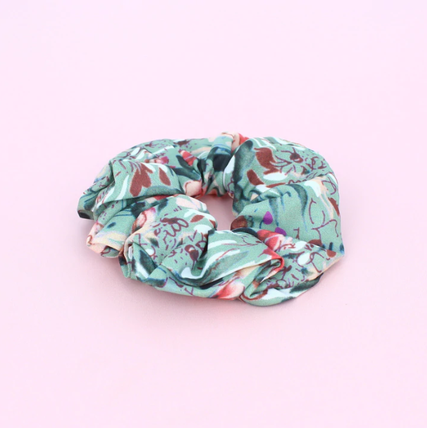 Forest Green Scrunchie
