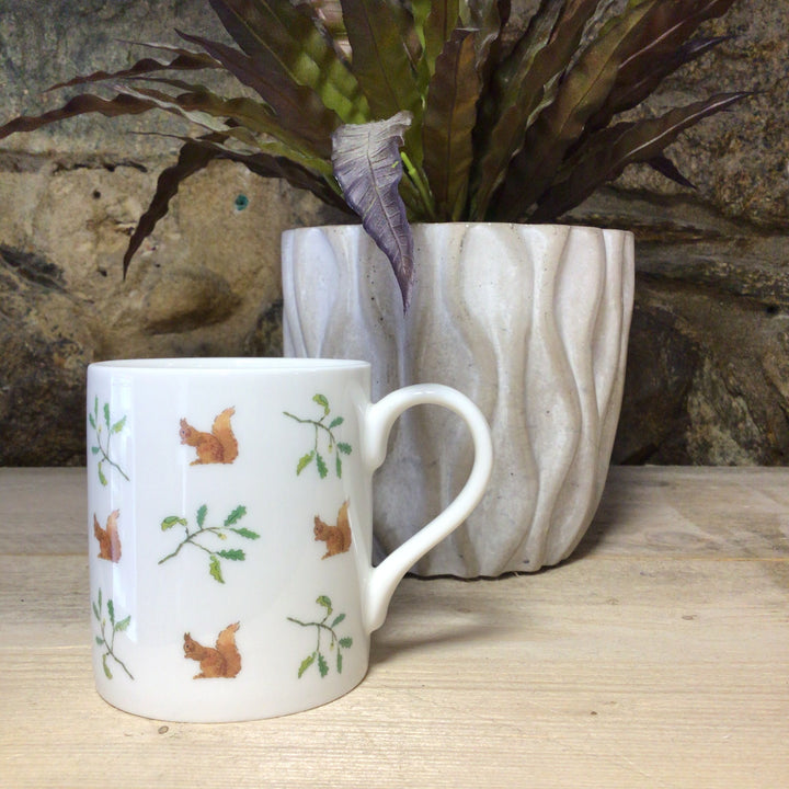 Squirrel Bone China Mug