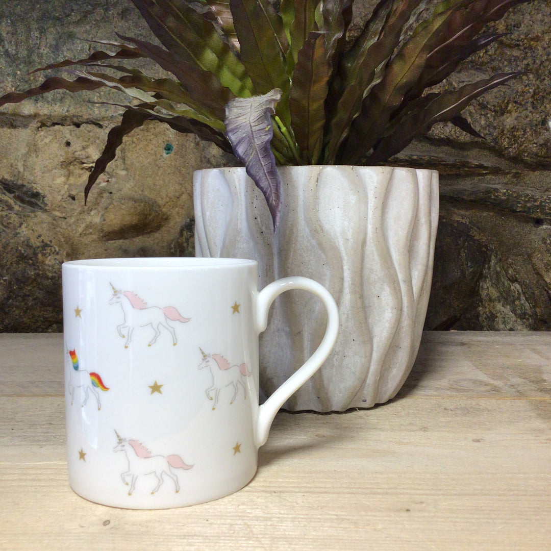 Unicorn Bone China Mug