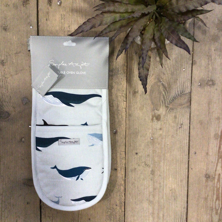 Coastal Collection - Double Oven Gloves (Whales / Crabs / Lobsters)