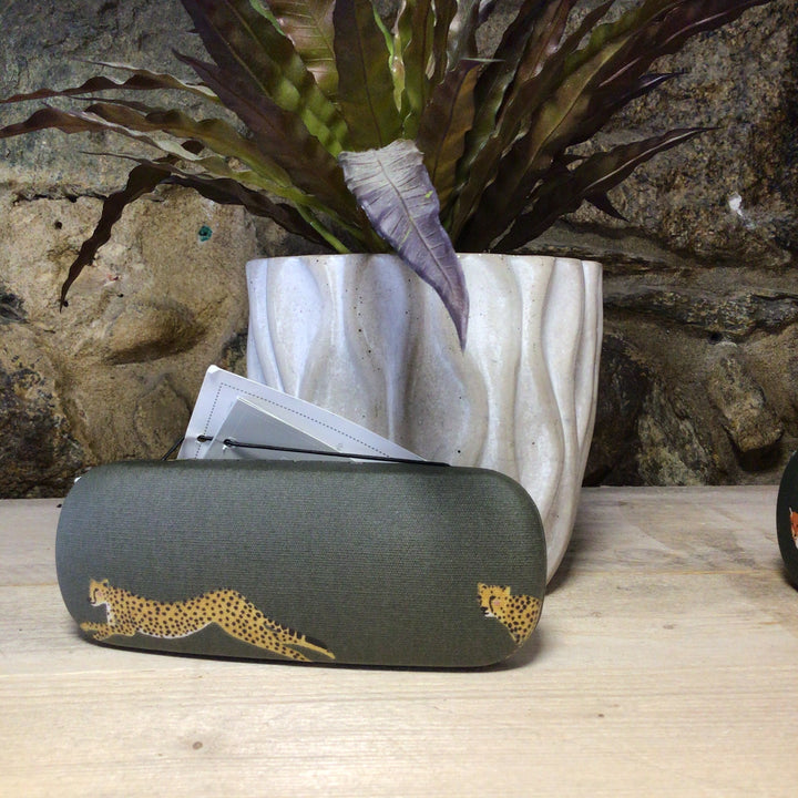 Oilcloth Glasses Case - Hard Case