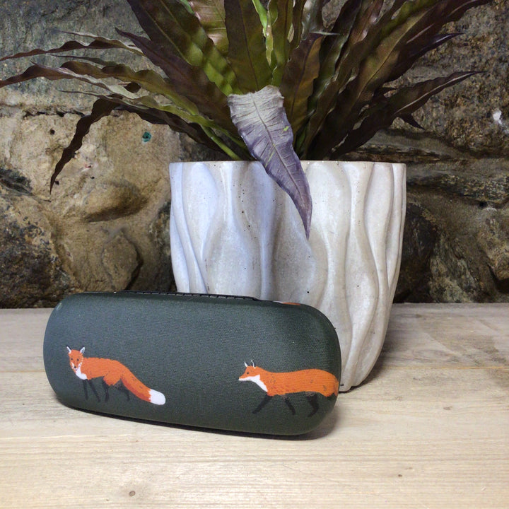 Oilcloth Glasses Case - Hard Case