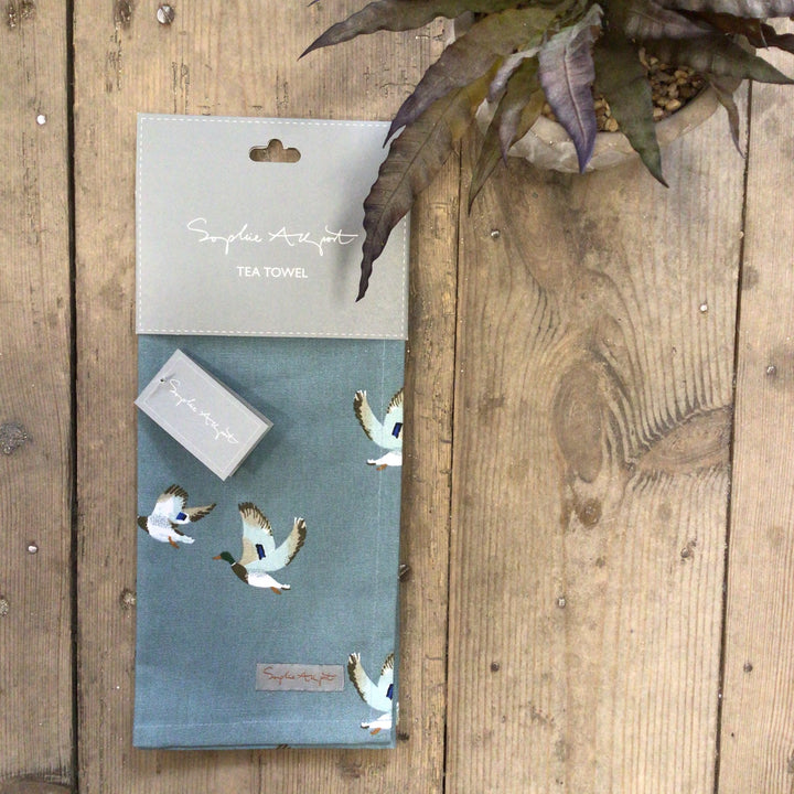 Flying Ducks Tea Towel
