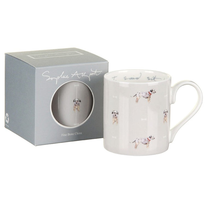 'I Said Sit' Terrier Mug