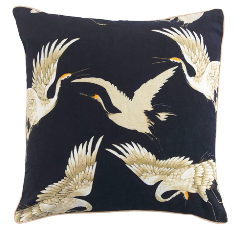 Stork Square Cushion
