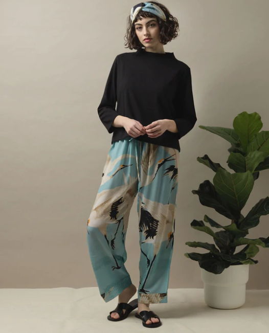 Stork Palazzo Pants