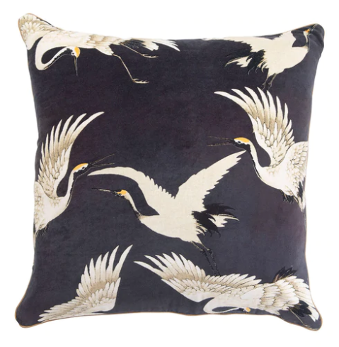 Stork Square Cushion