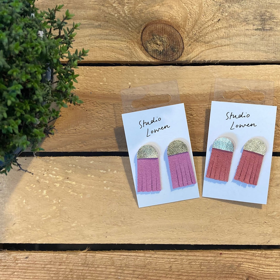 Jellyfish Tassel Earrings