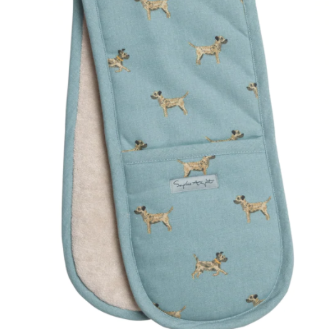 Double Oven Gloves - Dogs
