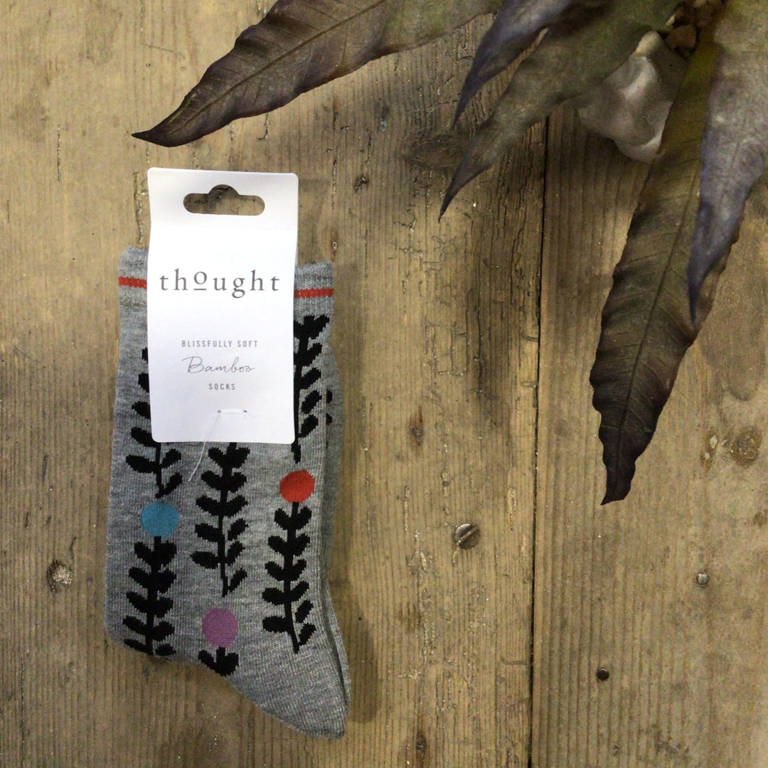 Kiera Abstract Floral Socks