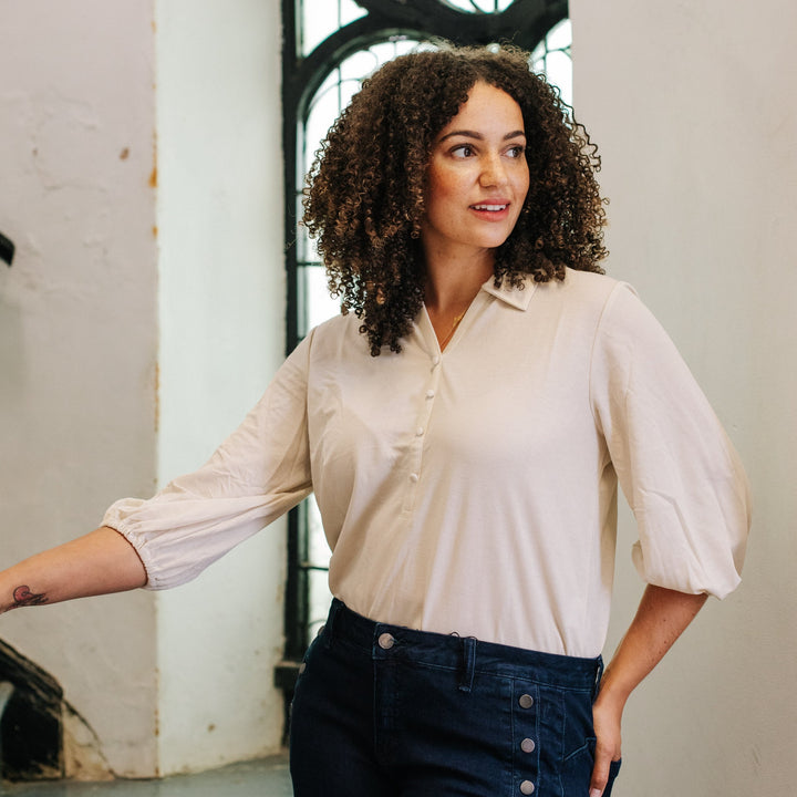 Cefemme 2 Shirt - Cream