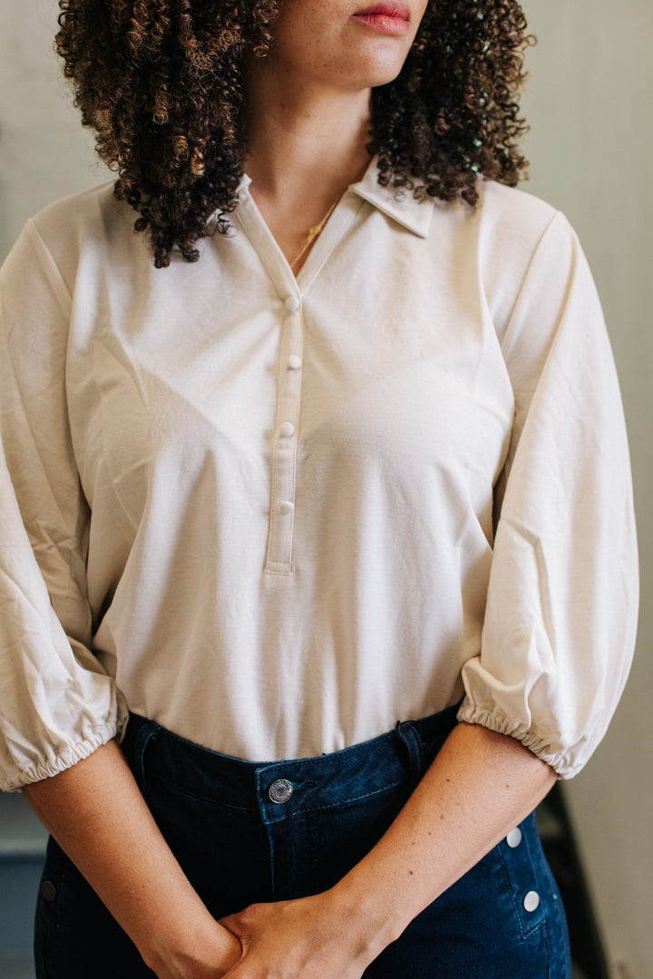 Cefemme 2 Shirt - Cream