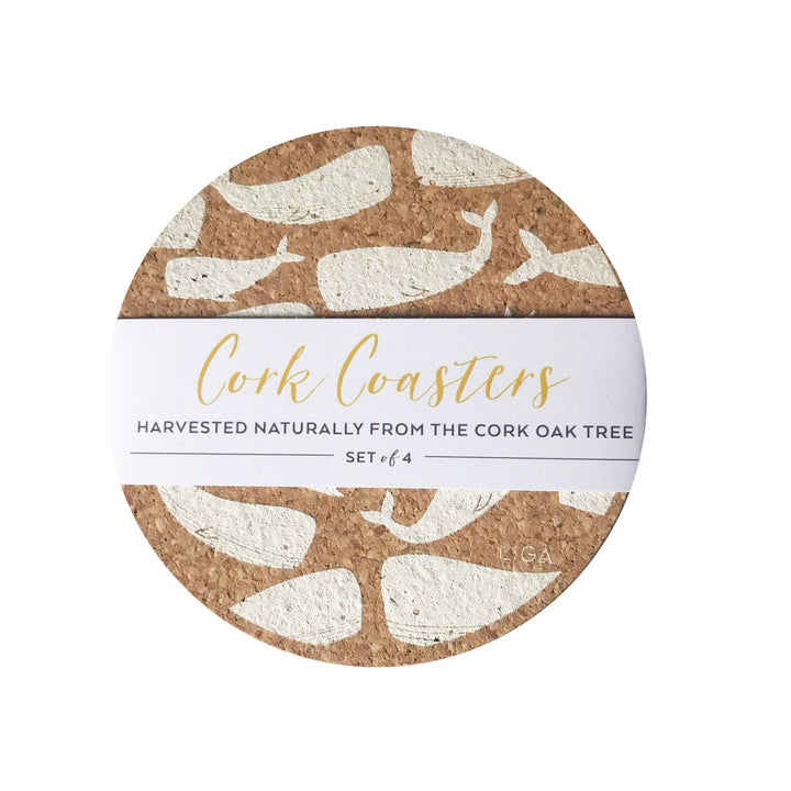 Cork Mat Sets by Liga - Coaster Sets S/4