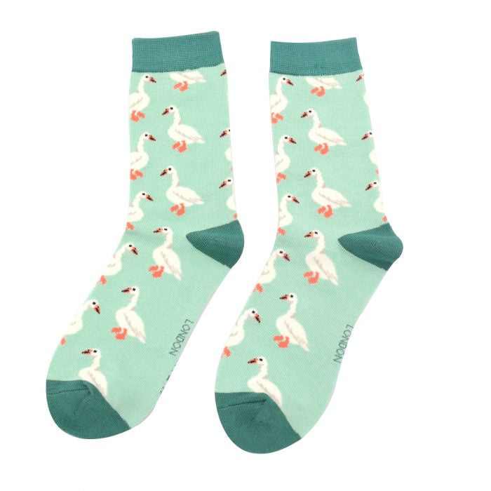 White Ducks Socks