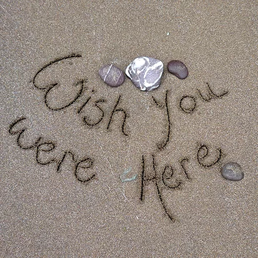 Wish You Were Here Card